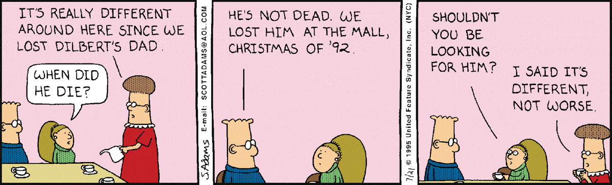 Dilbert Cartoon